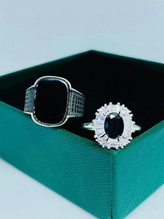 LUXURY TURKISH MATCHING RINGS FOR COUPLES